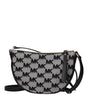 Michael Kors Black Fabric Crossbody Bags