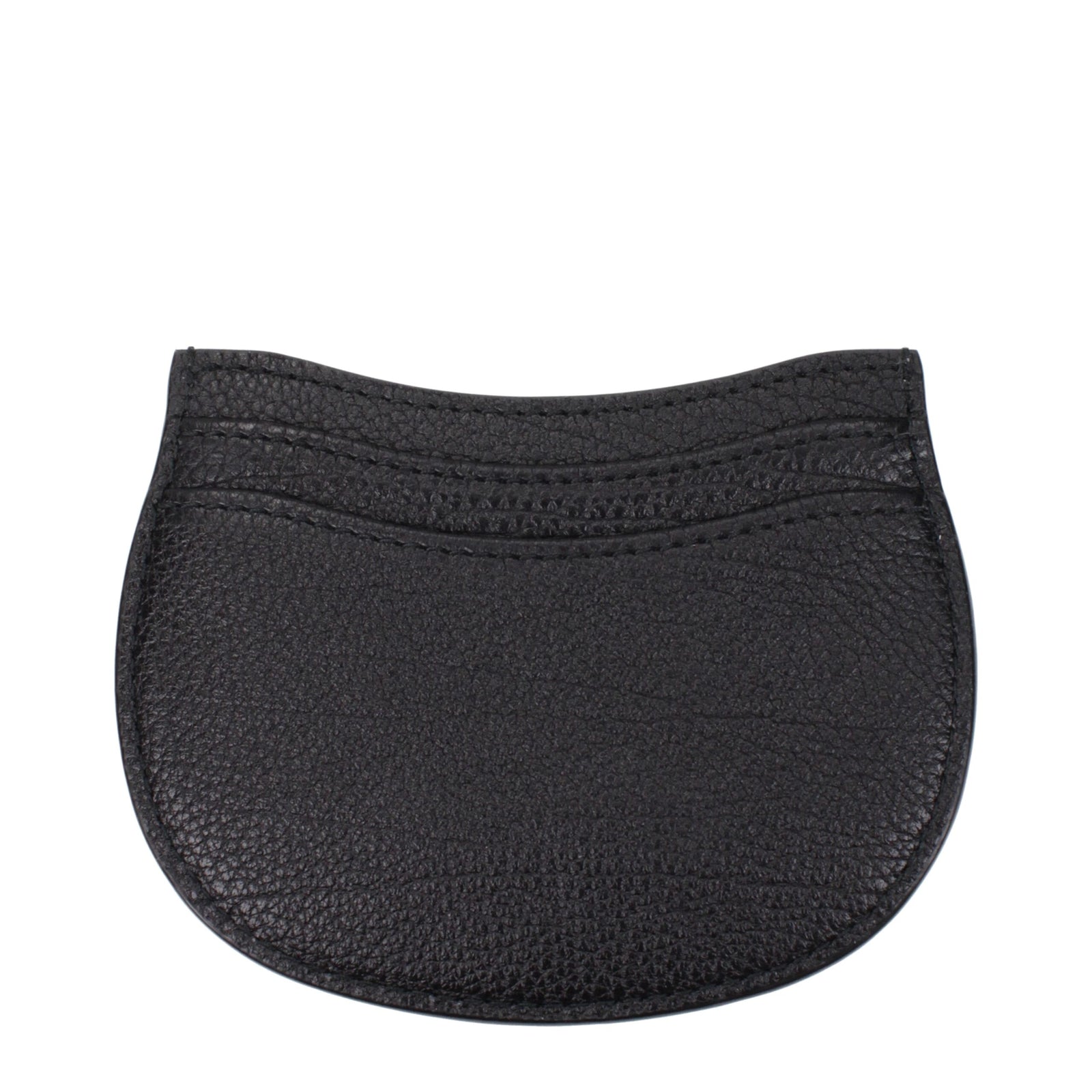 Porte-cartes Burberry en cuir noir