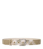 Ceintures en tissu beige Burberry