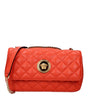 Sacs à bandoulière en cuir orange Versace