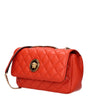 Sacs à bandoulière en cuir orange Versace