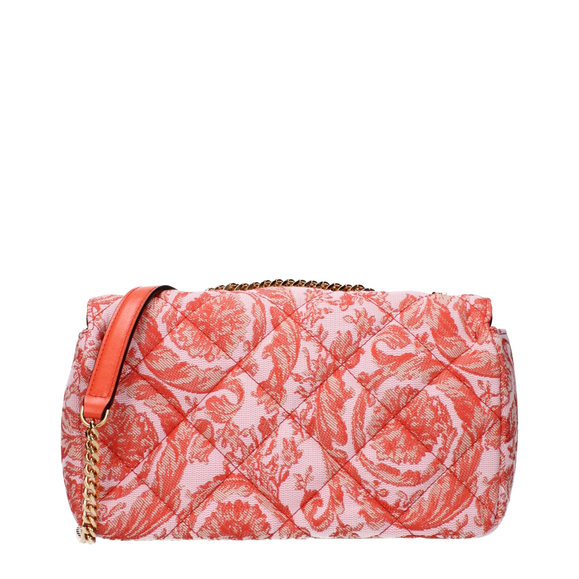 Sacs à bandoulière en tissu orange Versace