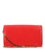 Versace Red Leather Clutch Bags