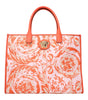 Sacs à bandoulière en tissu orange Versace