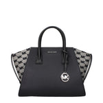 Michael Kors Black Leather Handbags