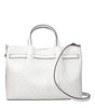 Michael Kors White Fabric Handbags