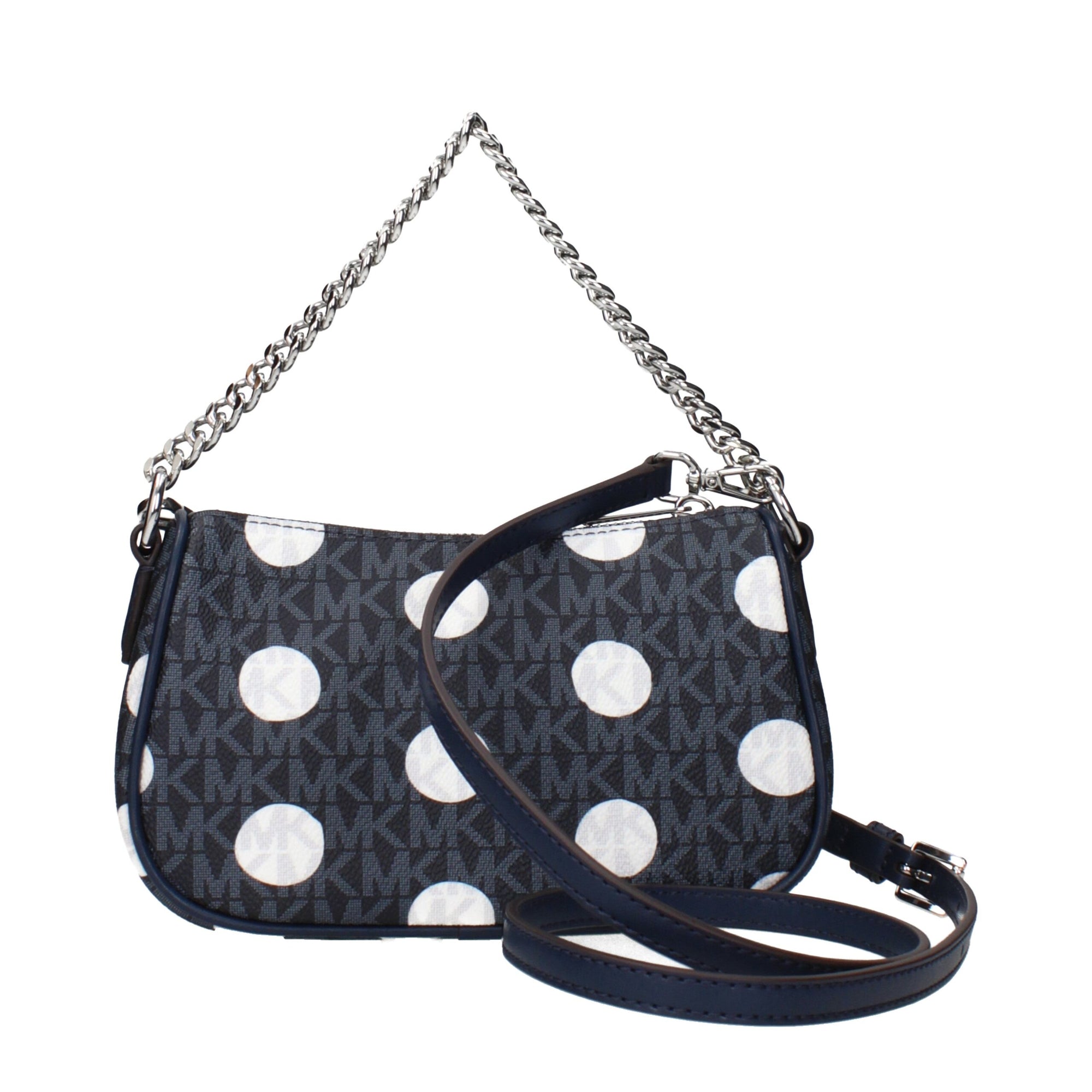 Michael Kors Blue Fabric Handbags