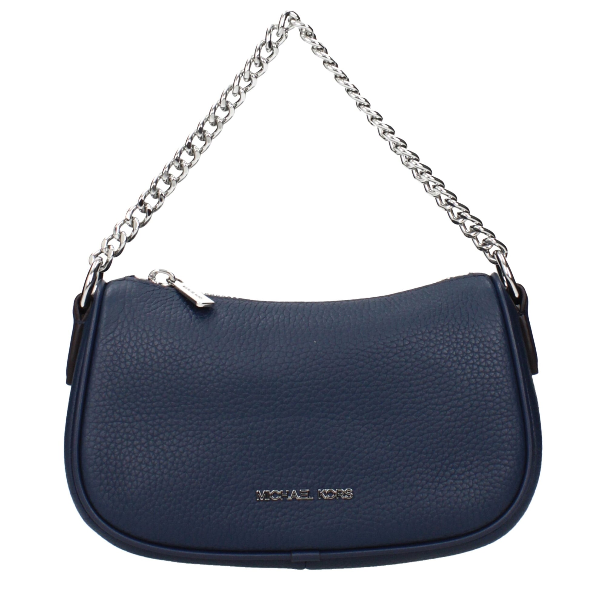 Sacs à main en cuir bleu Michael Kors
