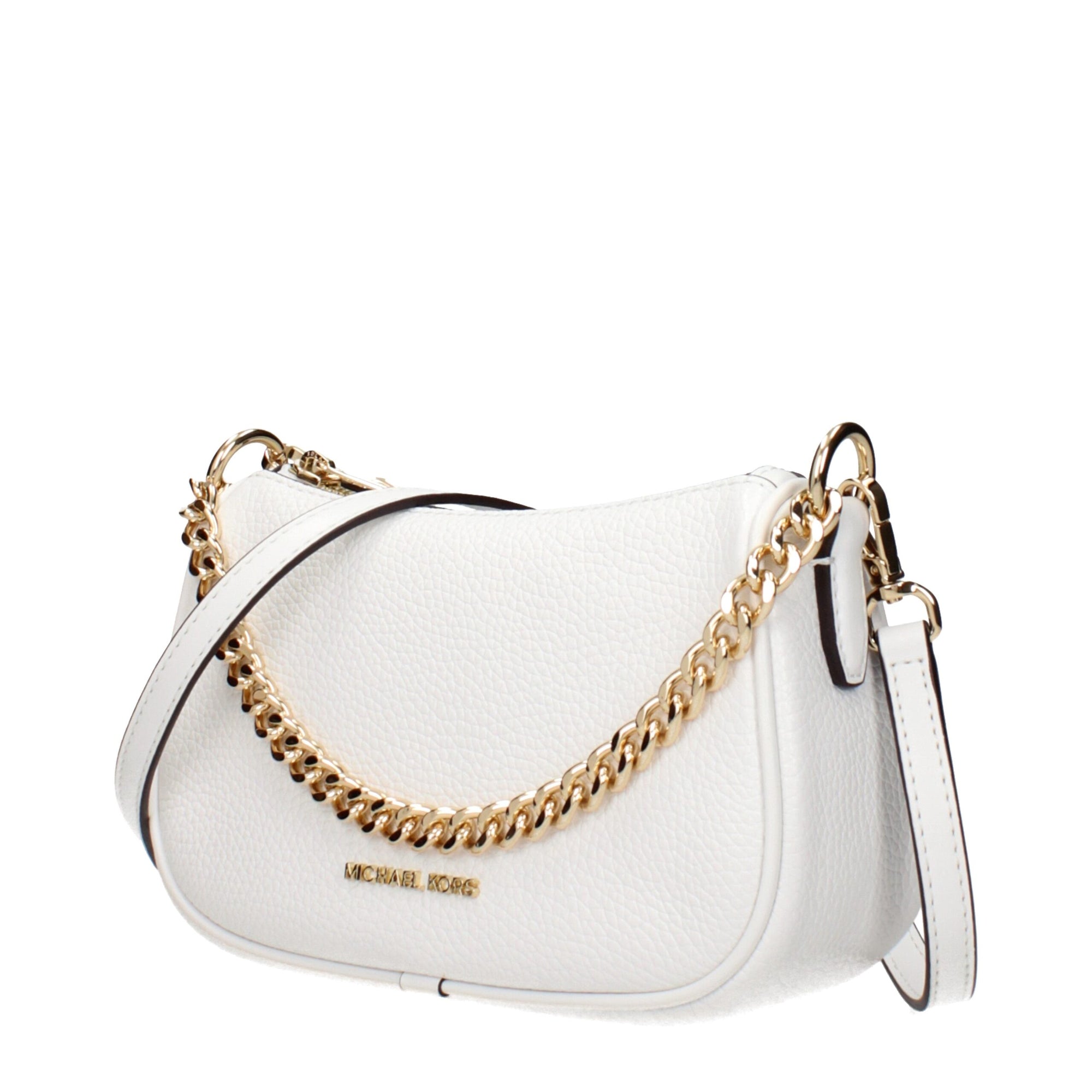 Sacs à main en cuir blanc Michael Kors