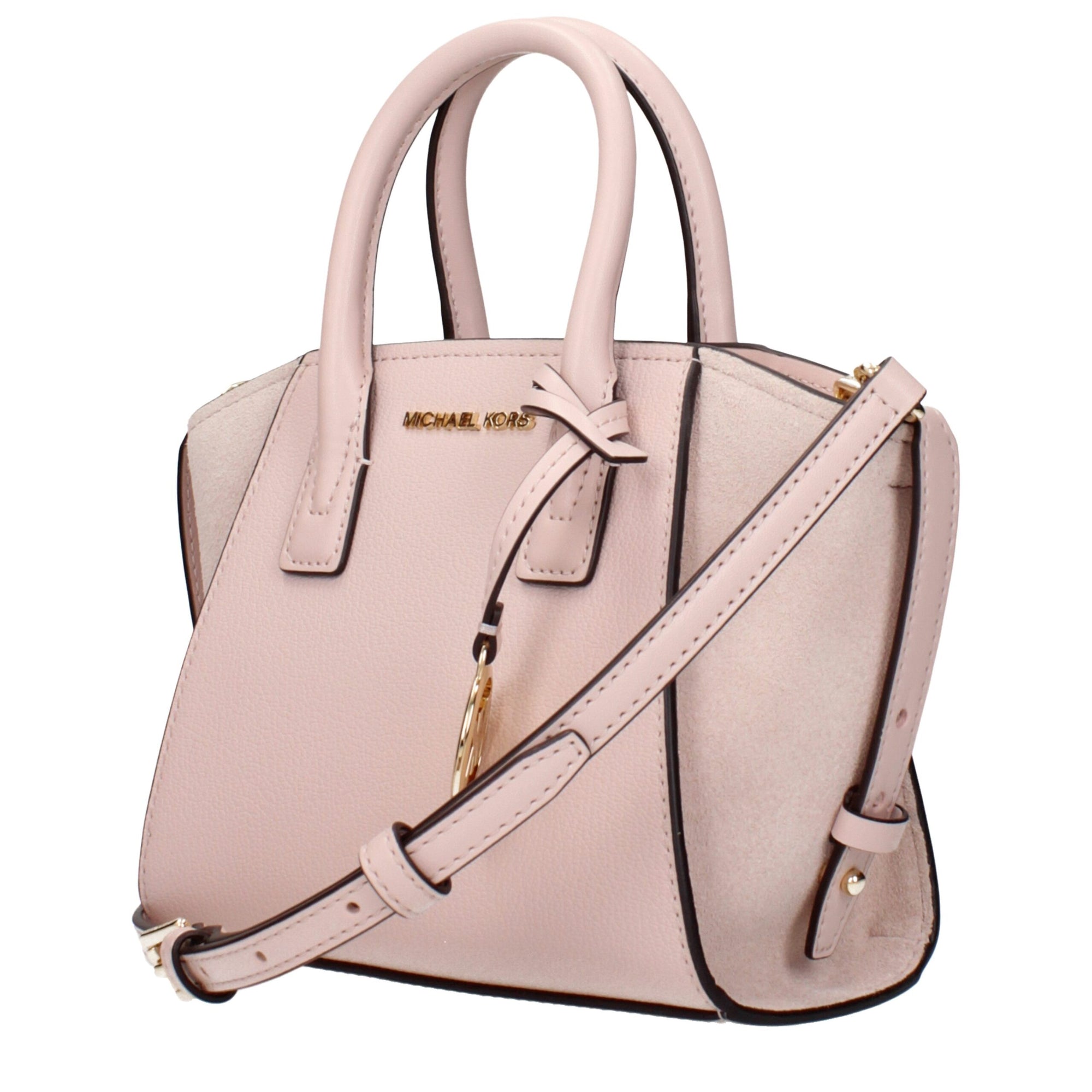 Sacs à main en cuir rose Michael Kors
