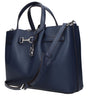 Sacs à main en cuir bleu Michael Kors