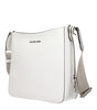 Sacs à bandoulière en cuir blanc Michael Kors