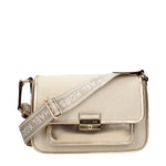 Sacs à bandoulière en tissu beige Michael Kors