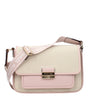 Sacs à bandoulière en tissu beige Michael Kors