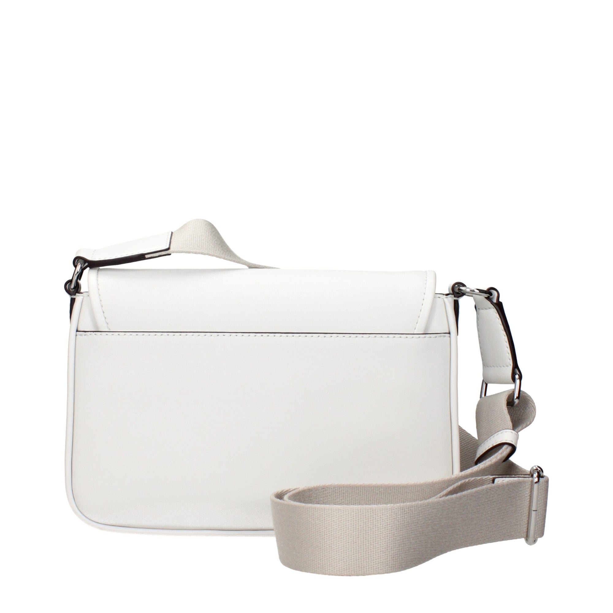 Sacs à bandoulière en cuir blanc Michael Kors