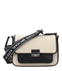 Sacs à bandoulière en tissu beige Michael Kors