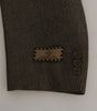 Dolce & Gabbana Brown Single Breasted Wool Suit