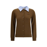 Cardigan en cachemire Miu Miu