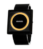 Montre 666BARCELONA en acier inoxydable noir