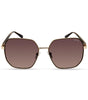 Kenneth Cole Gold Metal Sunglasses