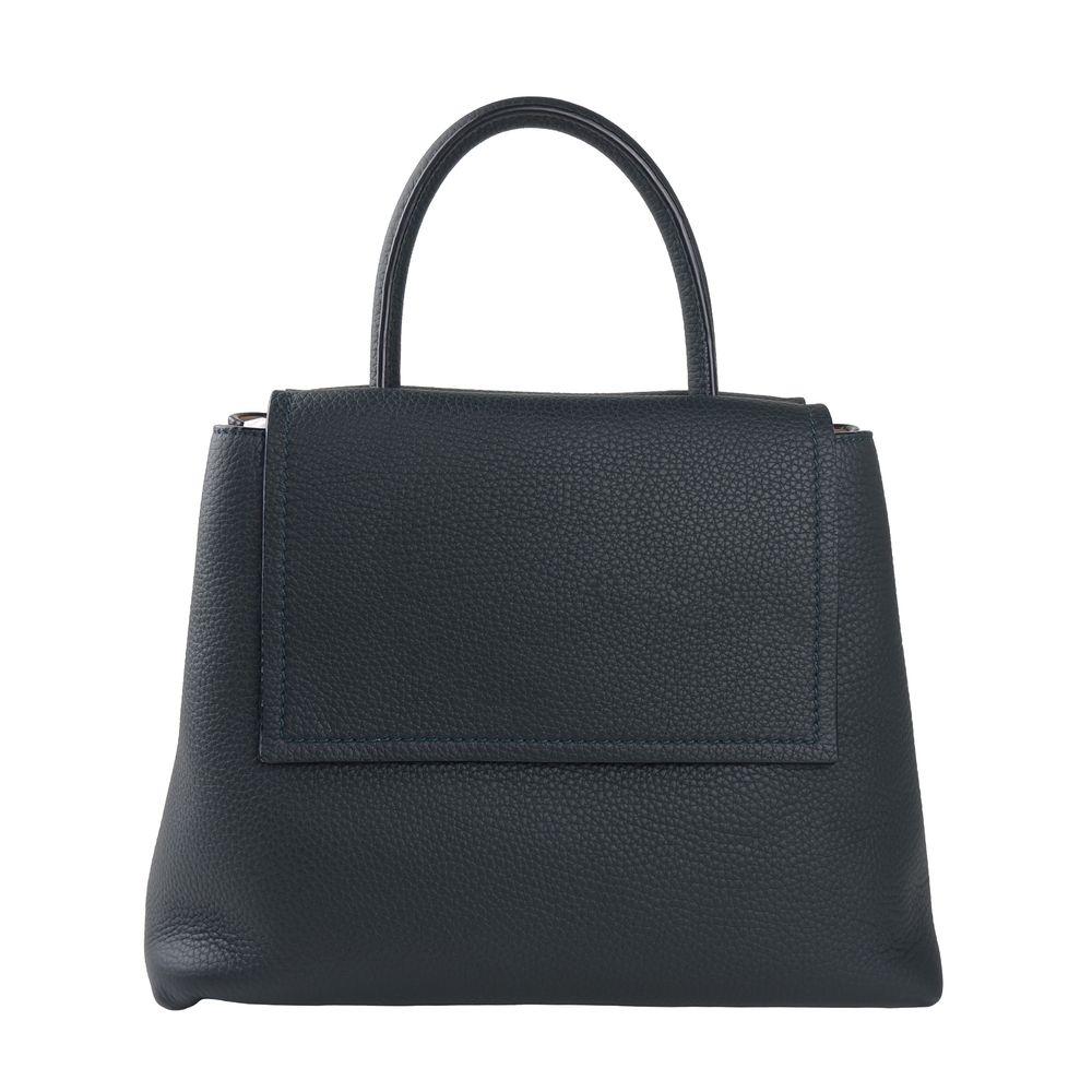 Sac à main en cuir bleu Giada
