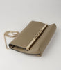 Giada Beige Leather Crossbody Bag