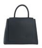 Sac à main en cuir bleu Giada
