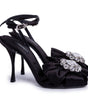 Dolce & Gabbana Black Goatskin Sandal