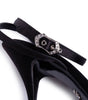 Dolce & Gabbana Black Goatskin Sandal