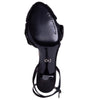Dolce & Gabbana Black Goatskin Sandal