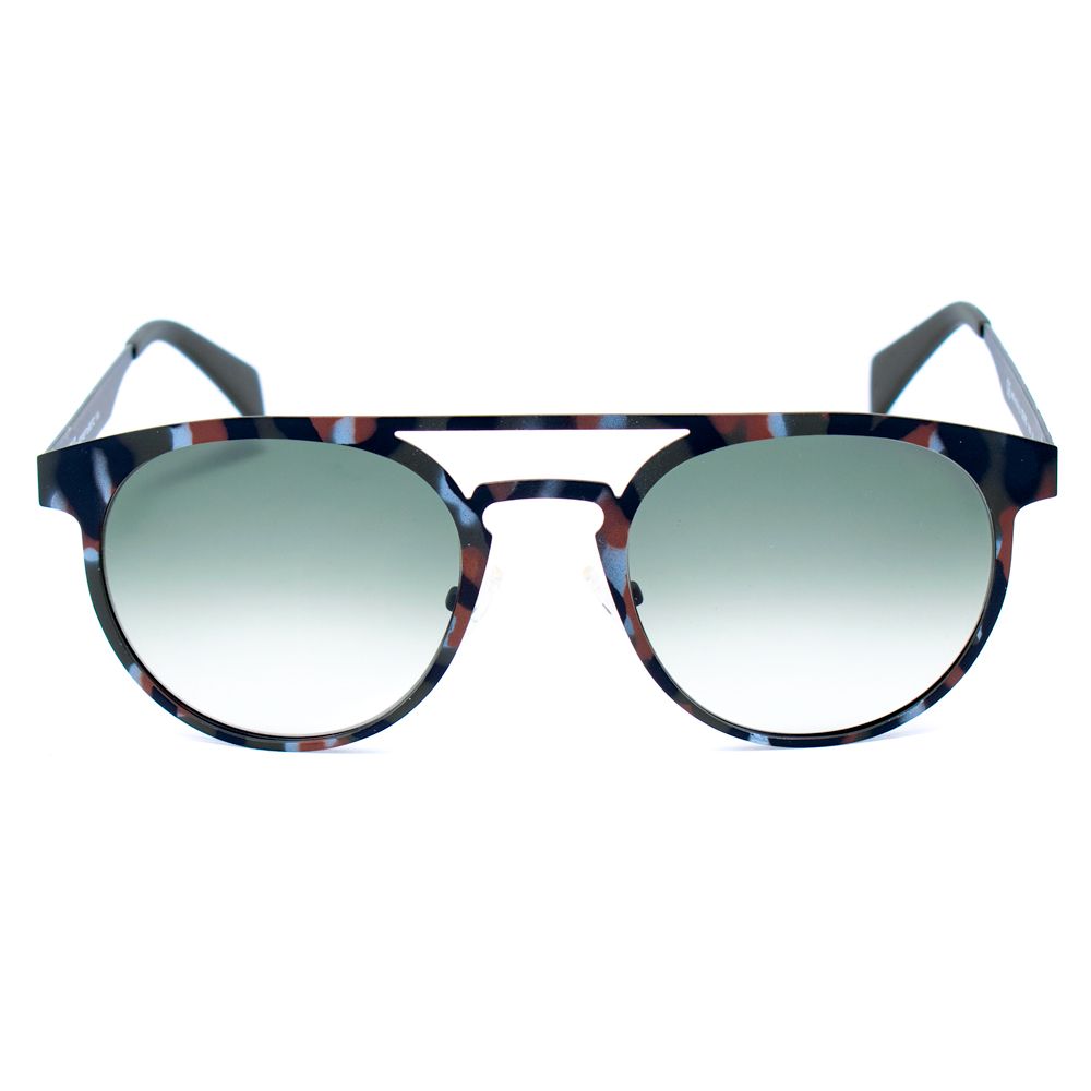 Lunettes de soleil en métal gris Italia Independent