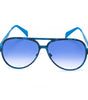 Lunettes de soleil en métal bleu Italia Independent