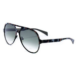 Lunettes de soleil en métal marron Italia Independent