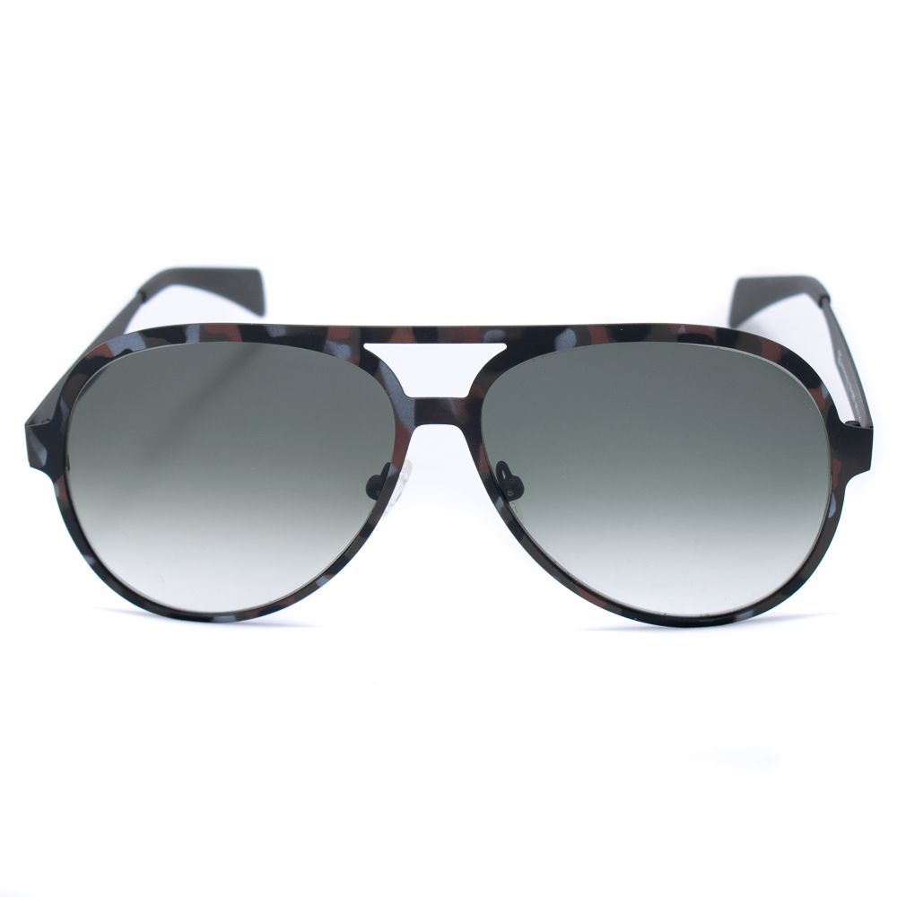 Lunettes de soleil en métal marron Italia Independent