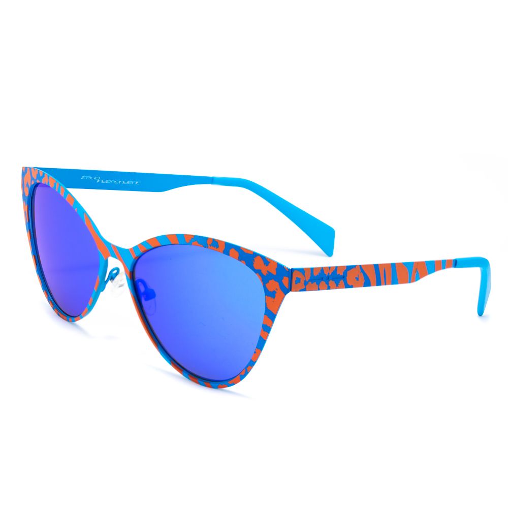 Italia Independent Red Metal Sunglasses
