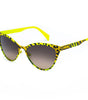 Italia Independent Yellow Metal Sunglasses