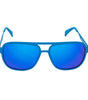 Lunettes de soleil en métal bleu Italia Independent