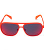 Lunettes de soleil en métal gris Italia Independent