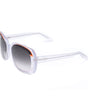 Italia Independent White Acetate Sunglasses