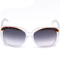 Italia Independent White Acetate Sunglasses