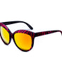 Italia Independent Red Acetate Sunglasses