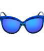 Italia Independent Blue Acetate Sunglasses