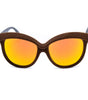 Italia Independent Brown Acetate Sunglasses
