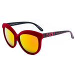 Italia Independent Red Acetate Sunglasses