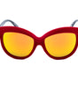 Italia Independent Red Acetate Sunglasses