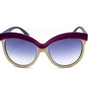 Italia Independent Purple Acetate Sunglasses