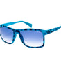 Lunettes de soleil Italia Independent en acétate bleu