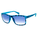 Lunettes de soleil Italia Independent en acétate bleu
