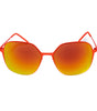 Italia Independent Red Metal Sunglasses