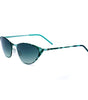 Italia Independent Green Metal Sunglasses